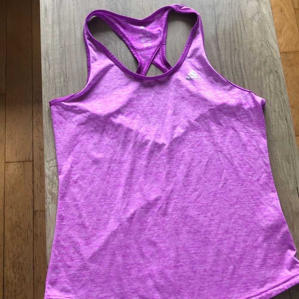 Purple sport tank